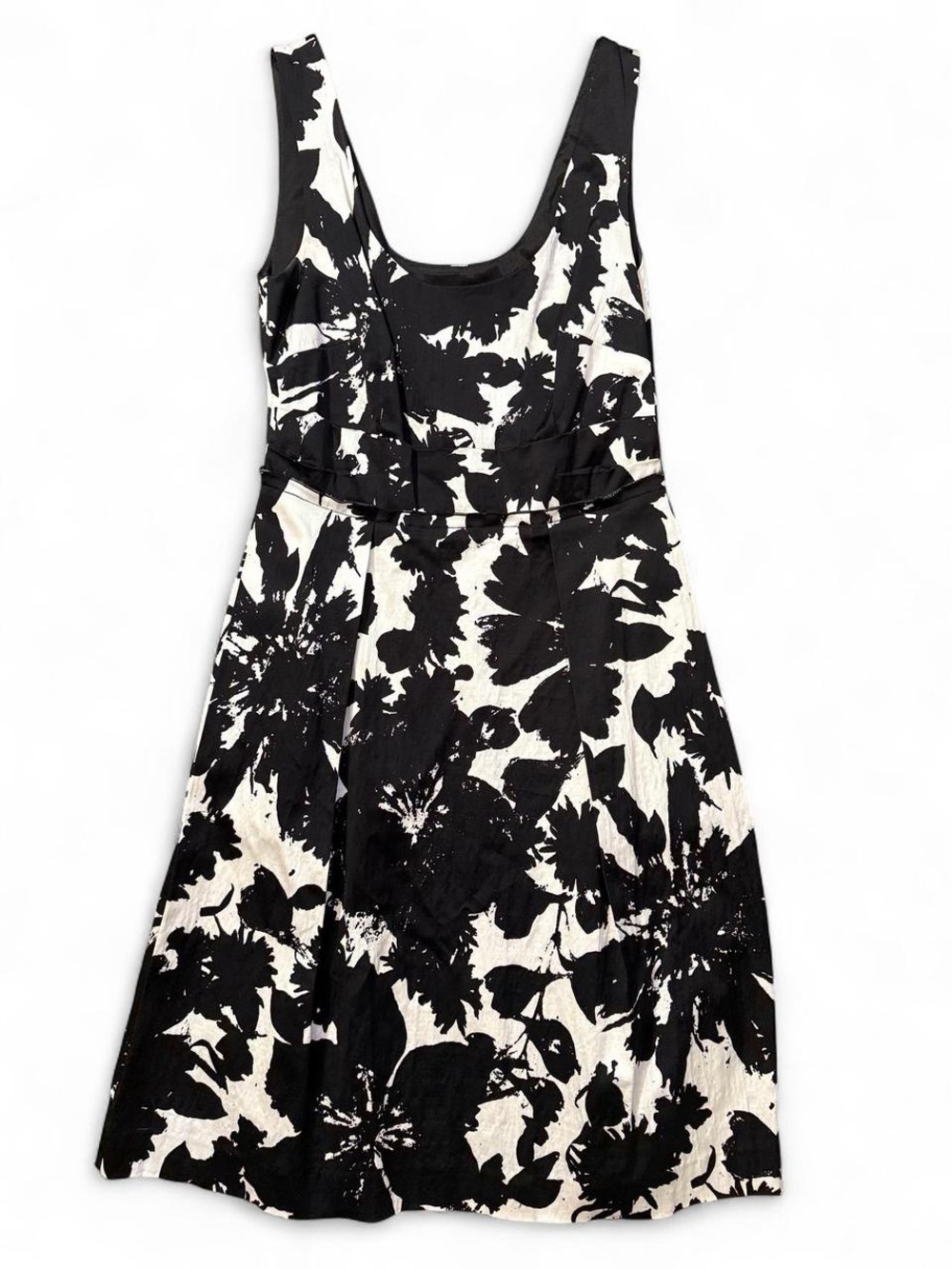 Ann Taylor Floral Fit & Flare Dress Size 2